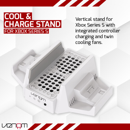 Venom Xbox Series S Cool and Charge Console Stand 1