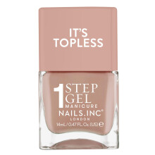 Nails Inc It's Topless Gel Neglelak 4-i-1 Base Coat Behandling Farve & Top Coat Langvarig St?rk Sp?nfri Negle Blank Salon Kvalitet Manicure Derhj