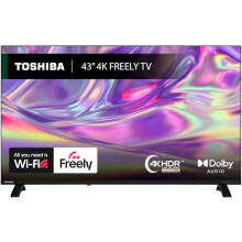Toshiba 43 UV1553DB 4K Smart VIDAA TV, Ultra HD, Freely 2025 model