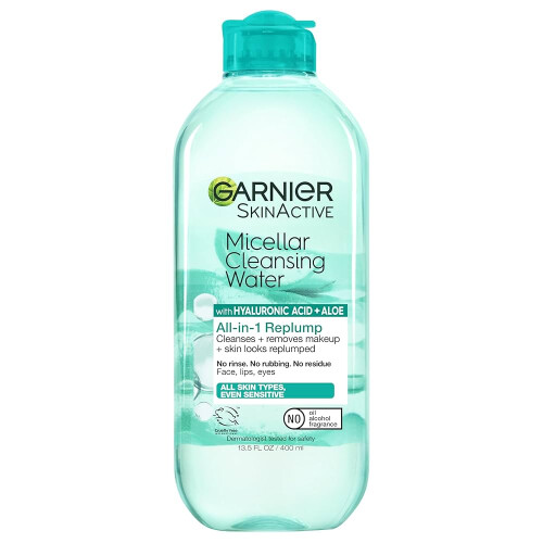 Garnier Garnier, SkinActive, Υγρό Καθαρισμού με Αιδοίο και Αλόη, 13.5 fl oz (400 ml)