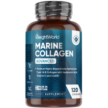 WeightWorld Marine Collagen Capsules 1455mg | 120 Capsules