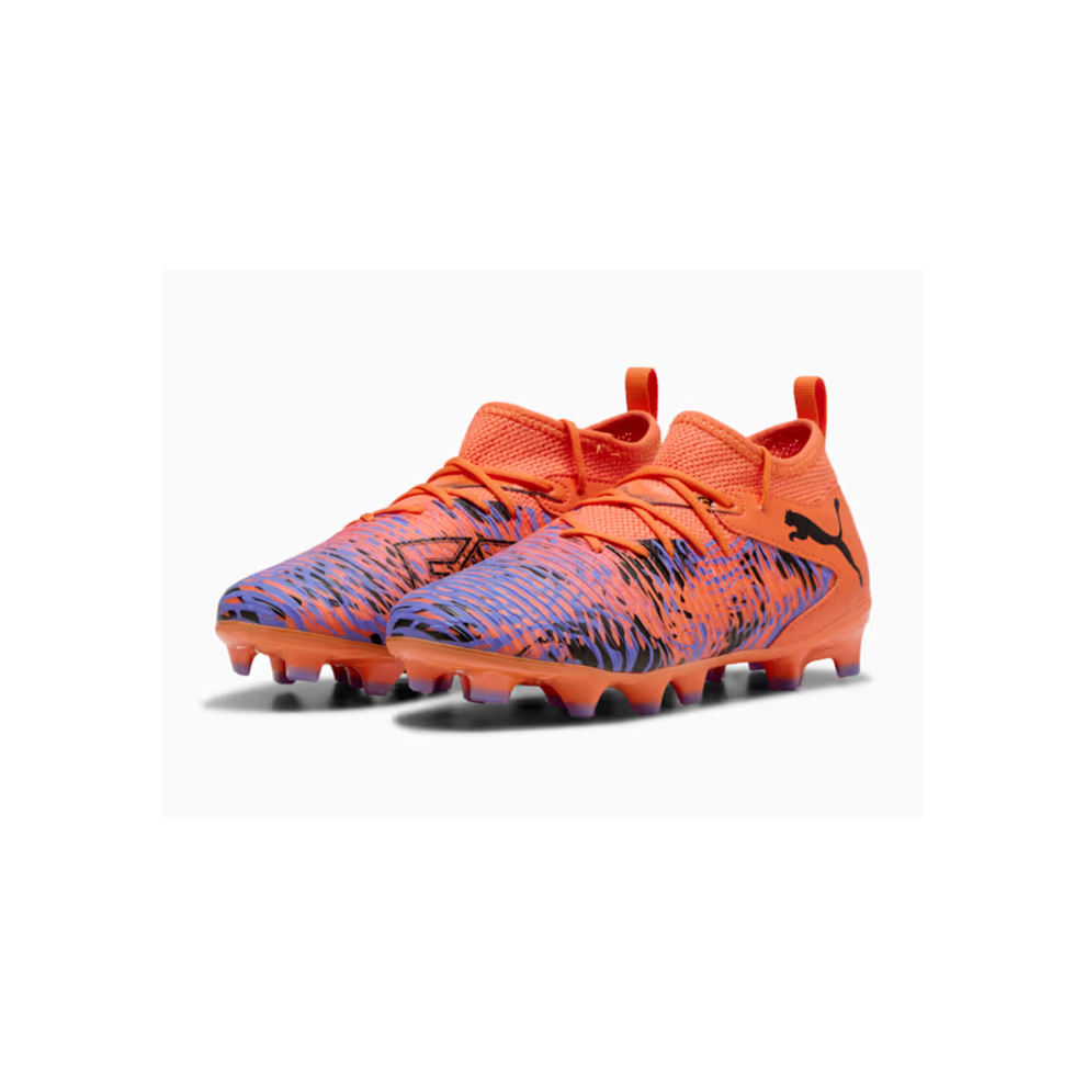 Puma (Uk Eu 35) / Girls Football Boots Future 8 Match Creativity Fg/Ag 108436 01 Boys Size 2.5