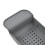 Expandable Grey Bathtub Caddy Tray, Multi-Functional Non-Slip Organizer 3