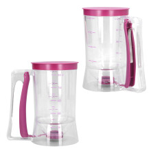 Große Kapazität Pfannkuchen-Dispenser aus PP-Material BPA-frei Trigger-Griff 1,5L