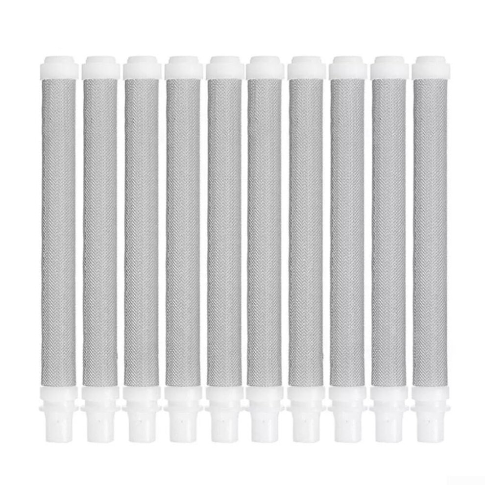 60 Mesh Spray Filter For Wagner Airless Paint Sprayers, 10 Pack, 10Mm Diameter, Improved Stainless Steel Filtration 6947110635859