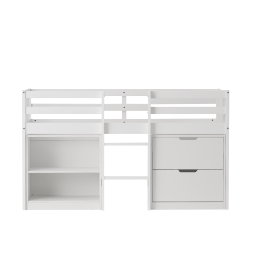 Noa and Nani Jens Sleepstation Shorty Cabin Bed in White 2