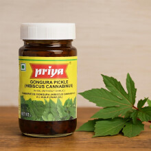 Priya Gongura Pickle – 300g | Authentic South Indian Taste | Spicy & Tangy Sorrel Leaves Achar