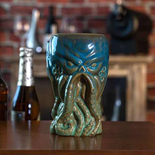 SUMMIT COLLECTION Κεραμικό Ποτήρι Μπύρας Cthulhu 16 fl oz (Μπλε Πράσινο) 2