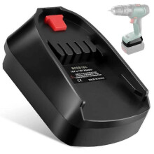 Adapter Converter BOSB18C Use Compatible with Bosch 18V Li-Ion Battery BAT618