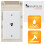Newhouse Hardware White Surface Phone Jack Plate 1-pakkaus 3