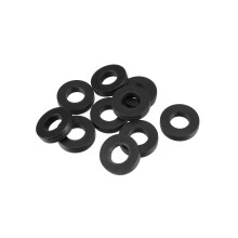 uxcell gumov ploch podloky 18mm OD 9mm ID 4mm Tloutka pro vodovodn potrub Balen 10 ks