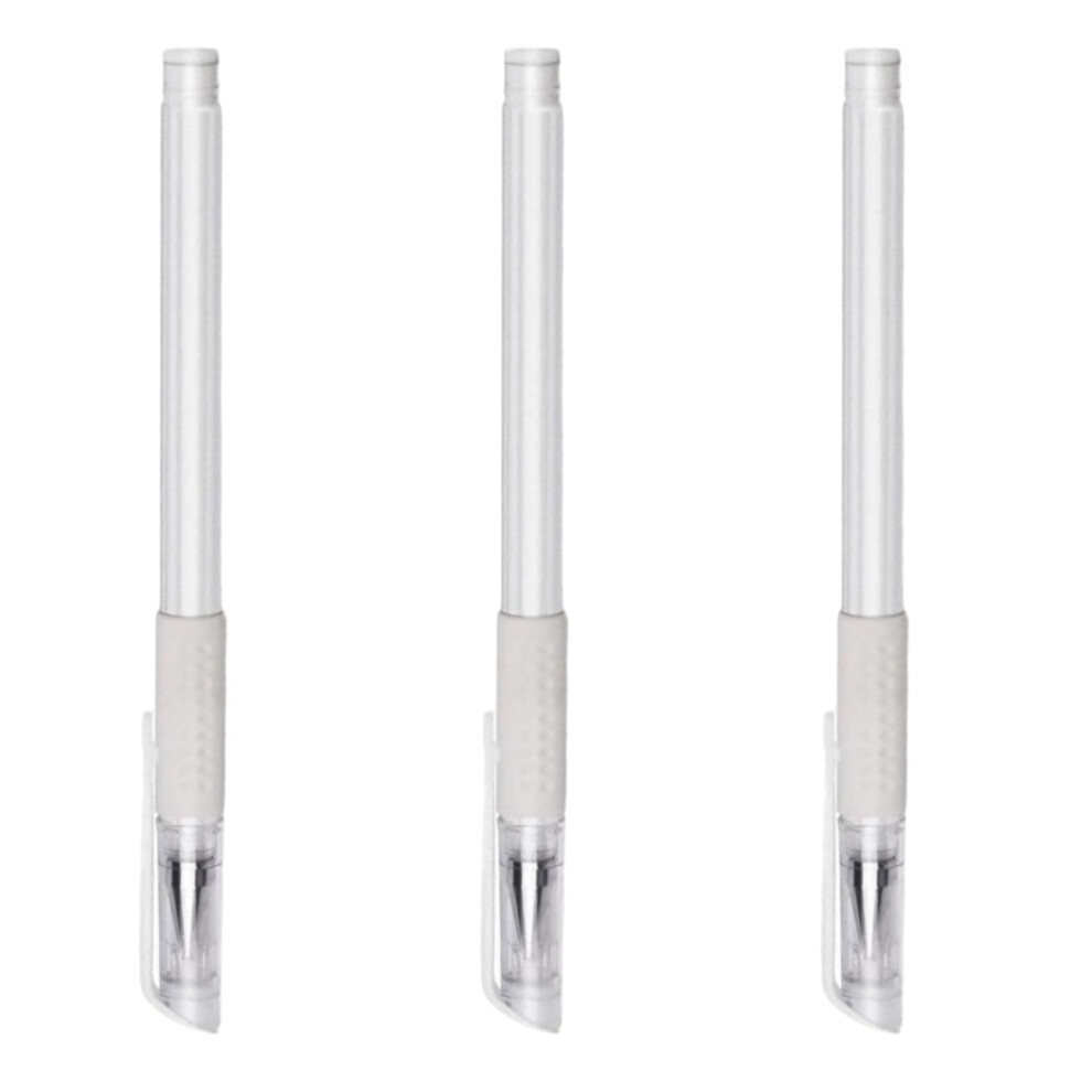 3-Piece Tattoo Pen Skin Marker for Precise Tattoo Application and Eyebrow Shaping, Smooth Marking Tool