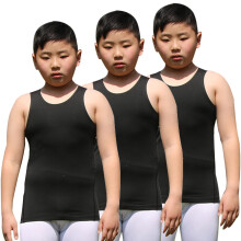 Youth Boys Girls Compression Tank Tops Athletic Sleeveless Shirt Undershirts Workout Base Lay Vest
