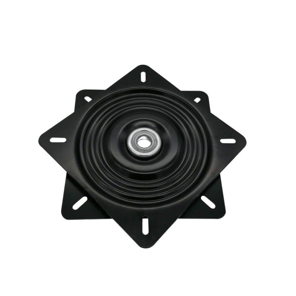 Turntable Swivel Bearing 245 X 245 Mm Rotating Tray Thrust Ball Bearing Flange Bearing For Smooth Turning Black 6947110637273