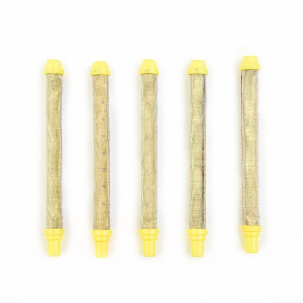 Stainless Steel Spray Tool Filters, 5-Pack, Durable Airtight Seals, Compatible With Most Sprayers 6482260138367