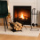 Modern Loft Style Metal Log Basket for Fireplaces 8