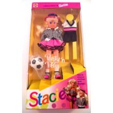 Barbie - Boneca STACIE Festa e Diversão, Irmã Mais Nova da Barbie (1992)