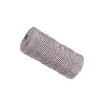 100M Grey Hemp Rope High-Quality Hemp Twine for DIY Gardening Festive Decorations Soft Durable Versatile for Weddings