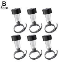 (6 stück) Solar Pool LED Licht Schwimmbäder Outdoor Zaun Dekorative Wasserdichte Lichter