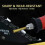 (4mm)5PCS Diamond Chainsaw Sharpener Burr Grinder Chain Saw Drill Bit Abrasive Tool For Dremel Echo 5