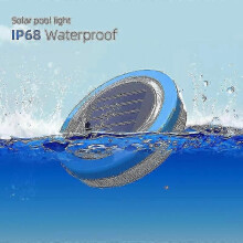 (weiß) Schwimmende Solar-Poollichter - Wasserdichtes Induktions-LED-Licht