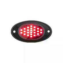 (Rot) Motorrad Chassis LED Dekorative licht Reifen dekorative licht umgebungs licht motorrad ATV SUV