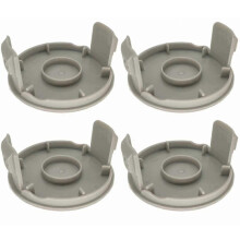 4-teilige Spulenkappen für Ryobi One+ 18 V 24 V 40 V Rasentrimmer AC14HCA, Ersatz-Spulenkappe