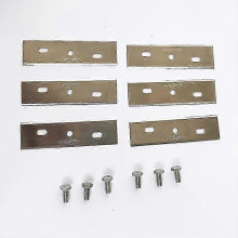 6 Teile/satz Rasenmäher Klingen für AL-KO Robolinho 500/700/1150/1200/2000 Ersatz Teile Edelstahl Ste