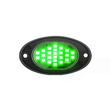 (Grün) Motorrad Chassis LED Dekorative licht Reifen dekorative licht umgebungs licht motorrad ATV SUV