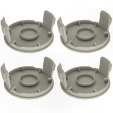 4er-Pack Spulenkappen für Akku-Rasentrimmer, kompatibel mit 18 V, 24 V und 40 V Modellen, AC14HCA-kompatibel