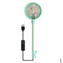 (Grün) 2025 Aquarium LED Lampe Bunte Lichter Farbwechsel Blase Licht LED Tauchen Lichter