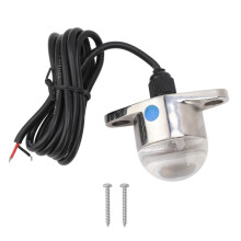 (Blaues Licht) 12V LED Bug Navigationslichter IP68 Edelstahl Boot Marine Unterwasserlicht Schiffe Schwimmen
