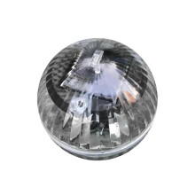 Schwimmendes Licht für Pool, solarbetrieben, wasserdicht, silberfarben, 10 x 10 x 10 cm, für Gartenpartys