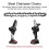 1 PCS 6 Inch Mini Steel Chainsaw Chains Electric Chainsaws Accessory Practical Chains Replacement 1