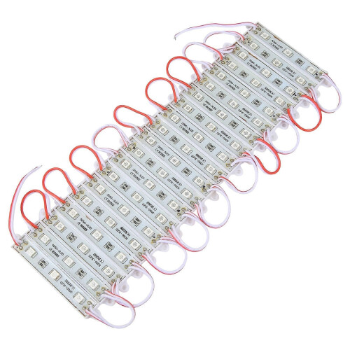 60LEDs 5050 SMD LED Modules Red Light Decorative Light, DC 12V