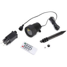 Outdoor Projector Lamp RGB Star Static Light for Garden Lawn with RF Remote Control 100-240V