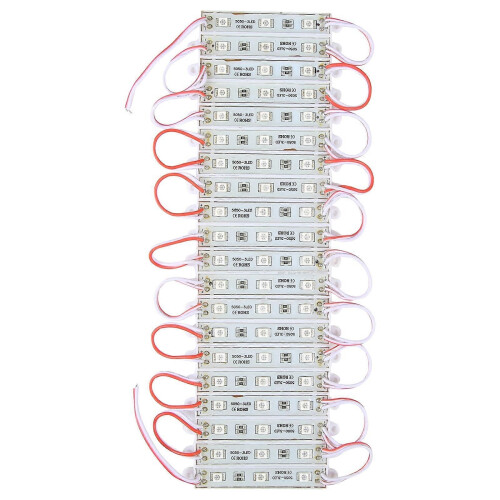 60LEDs 5050 SMD LED Modules Red Light Decorative Light, DC 12V 1