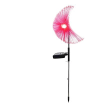 (Mehrfarbig B) Solarbetriebene Quallenlichter LED-Gartenleuchten für den Außenbereich