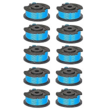 10 bobine di nylon per tosaerba 29252 e 29092 per bobine di filo per tagliaerba Greenworks 21362
