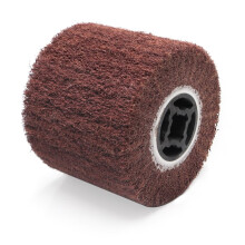 Sanding Roller Brush Red 80 Grit for Efficient Sanding of Matting and Satin Surfaces, Compatible with Sanding Rollers