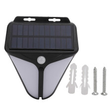 Solar Strobe Warning Light 129DB Alarm IP65 Waterproof 4 Working Modes for Balcony Fence