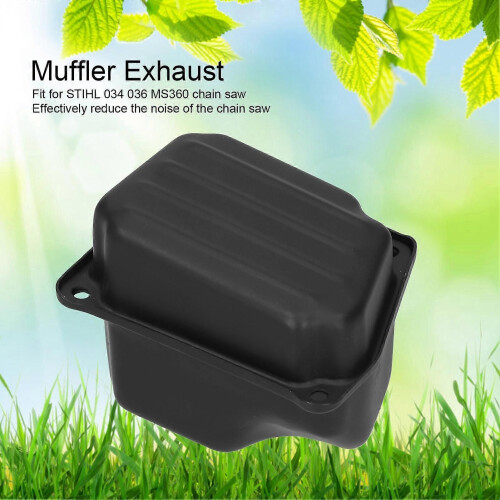 Muffler Exhaust Assembly Replacement Chainsaw Accessory Fit for STIHL 034 036 MS360 2