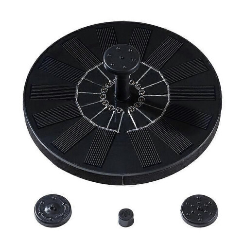 Outdoor Pool Waterview Flow Water Floating Solar Fountain 2