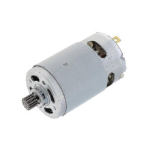 21v Rs550 Motor Brushed Motor 14 Teeth Suitable For 4/6 Inch Cordless Mini Logging Saw Chainsaw Too