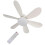 Remote Control E26/E27 Base Dimmable Ceiling Fan with Light for Garage Bathroom Bedroom Kitchen 3