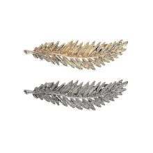 Elegante Haarspangen in Blattform – 4 Haarnadeln aus Metalllegierung für stylische Frisuren – perfekt