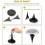 Ground Lights, 12 Pack 8 Led Solar In-ground Lights, Waterproof , Cool White 2
