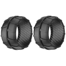 2Pcs Rubber Wheel Protector Compatible For Worx Landroid M1000 / M700 / M500 Plus / M500 / S300 Lawn