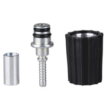(M22 Kern 1415 mm) Hochdruckreiniger-Adapter-Set, M22 auf 3/8 Zoll Schnellkupplung, 3/4 Zoll auf Schnellkupplung,