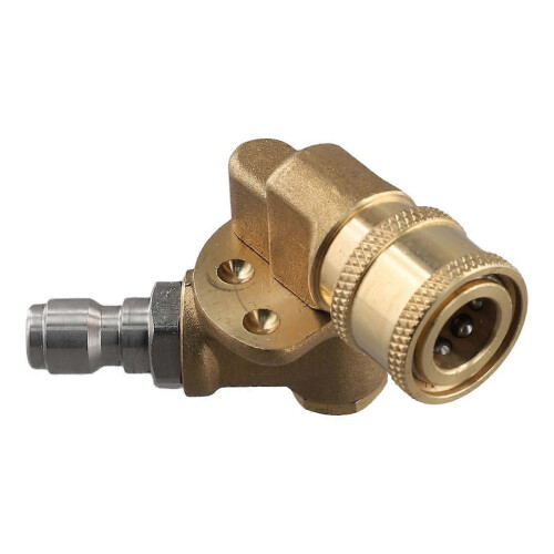 Connecting Pivoting Coupler For High Pressure Washer Nozzle 1